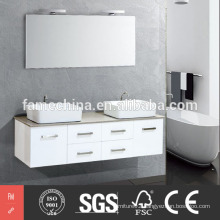 double basin bathroom /cabinet bathroom floor stand